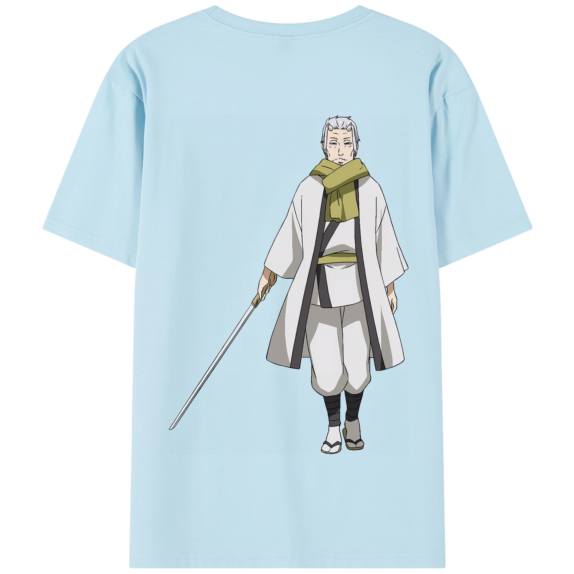 （画像用） 転スラ Regarding Reincarnated to Slime 綿100％半袖Tシャツ（背面プリント）